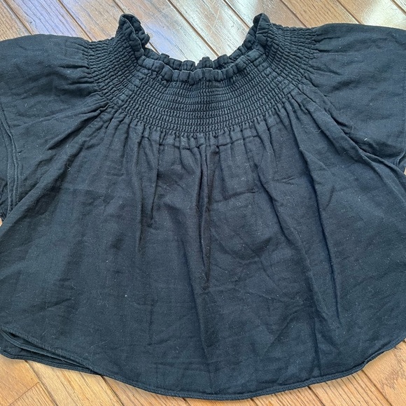 Apiece Apart Off the Shoulder Cinched Blouse 4 - Picture 9 of 10